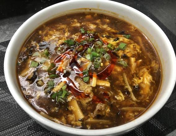 377. Small Wontons in Hot and Sour Soup 酸辣抄手